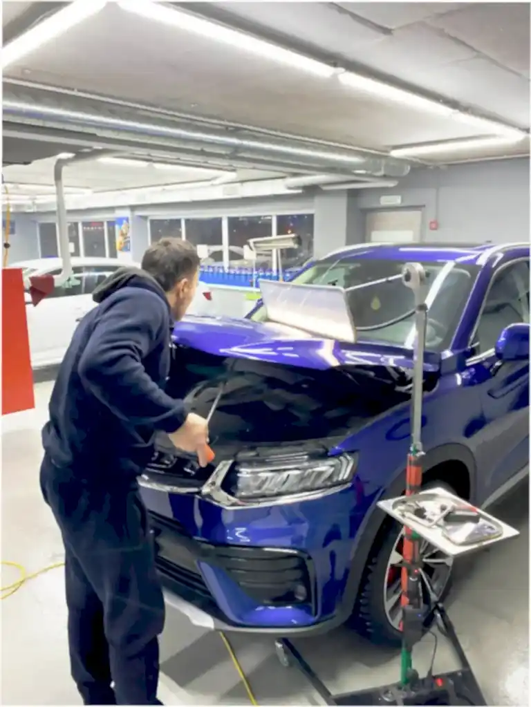 Технология Paintless Dent Repair (PDR)